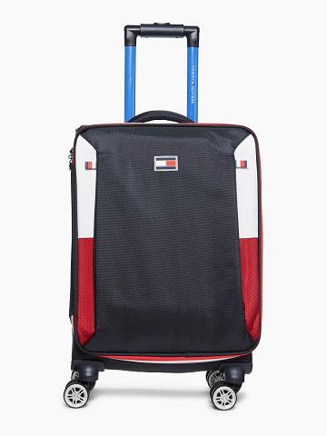 Férfi Tommy Hilfiger 21" Soft Case Luggage suitcases Kék | HU 1541UZG